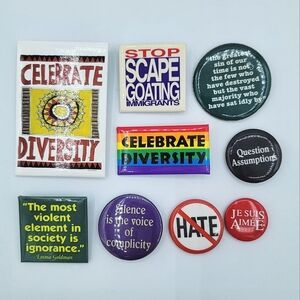 Collectible Pin Set Social Justice #3074
